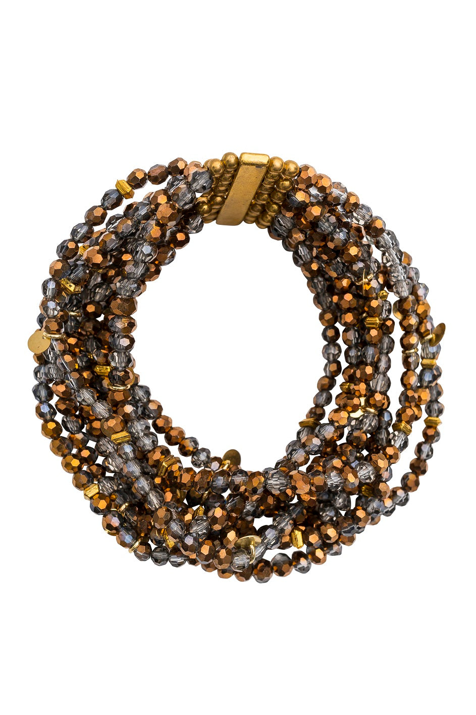 Nora Stretch Bracelet-Bronze